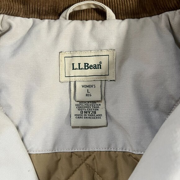 Vintage LL Bean Barn Chore Jacket Women's Large - Picture 4 of 9